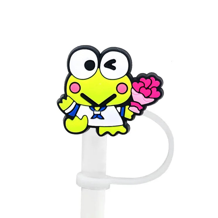 SipCharm™ Sanrio® Series Silicone Straw Cover – Adorable Dust-Proof Topper for 30oz & 40oz Tumblers