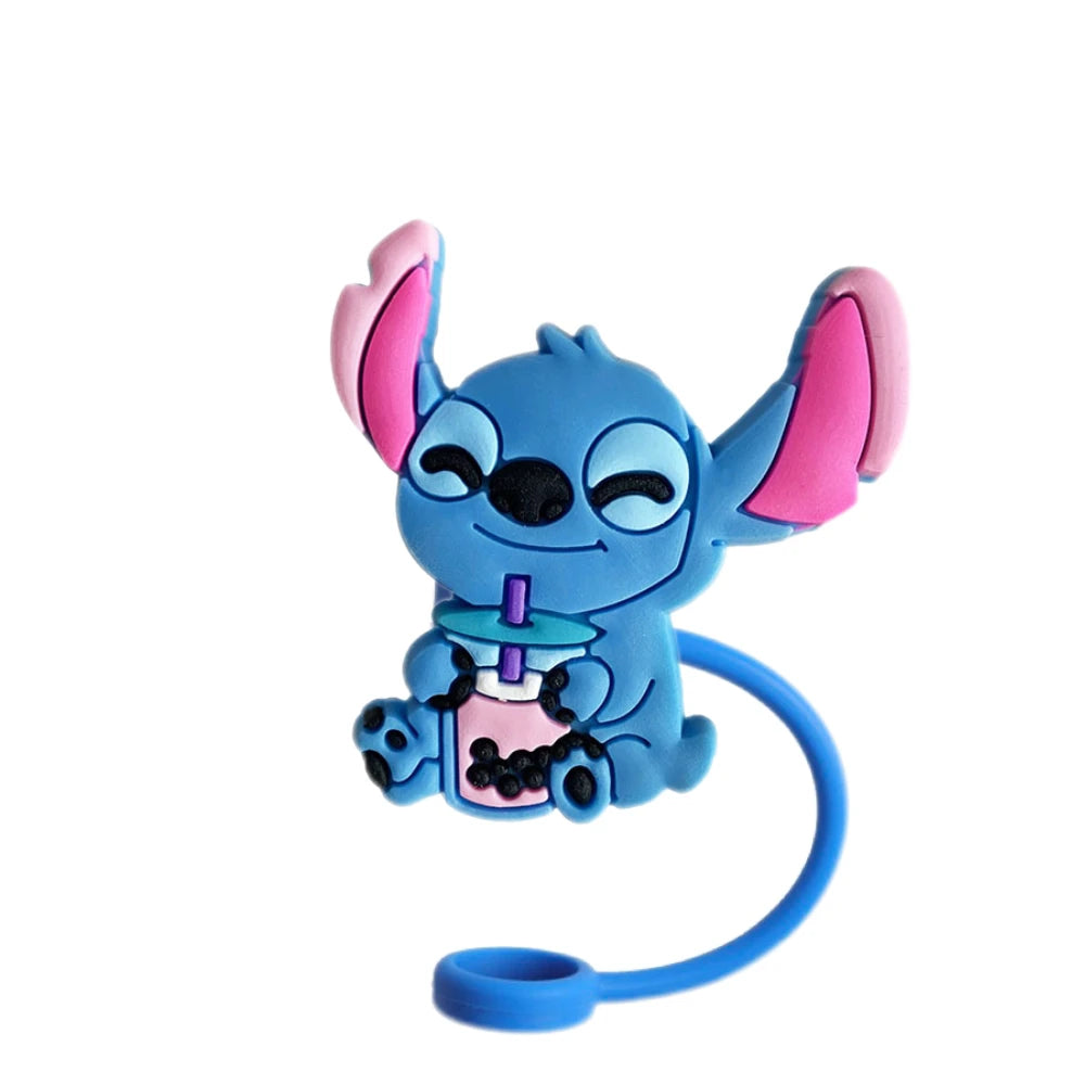 SipCharm™ Stitch Straw Cover – Adorable Silicone Straw Cap for Tumblers