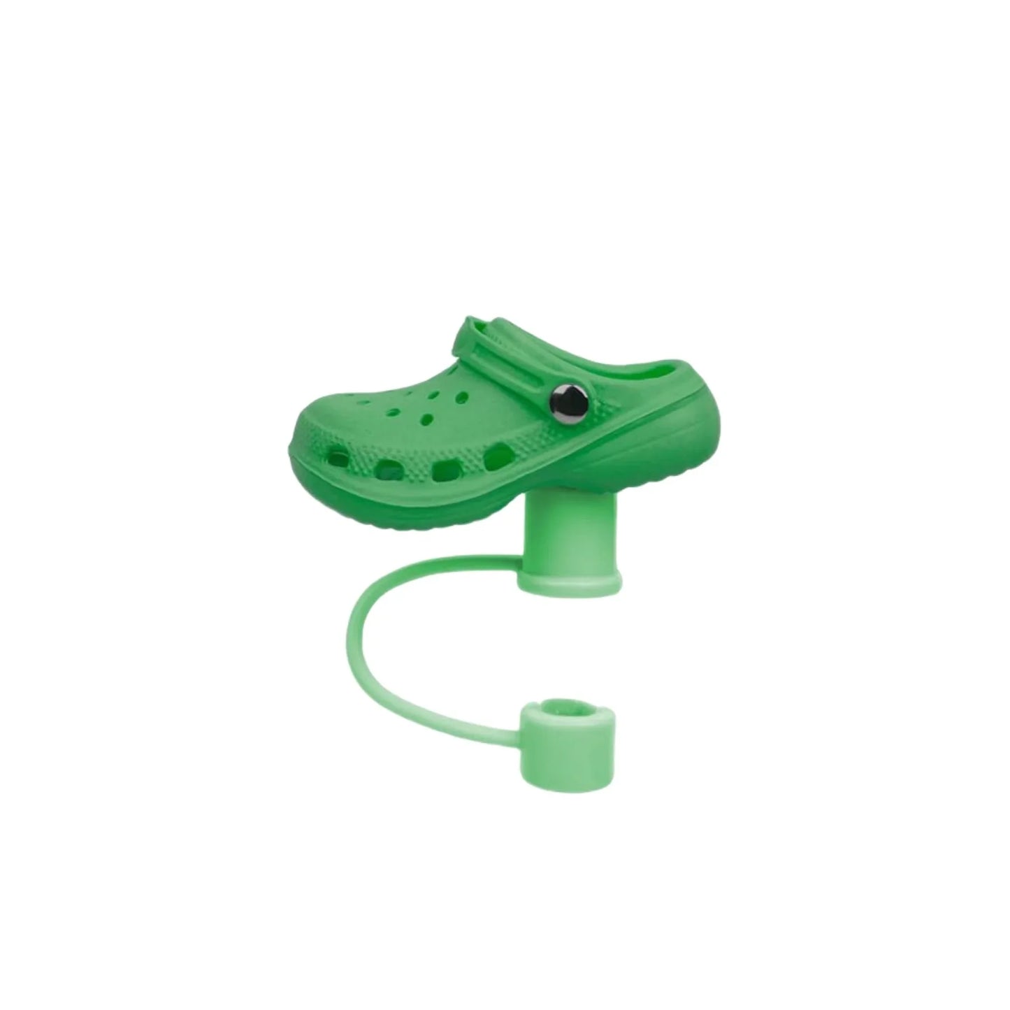 SipCharm™ Crocs-Inspired Silicone Straw Cover Cap – Trendy & Fun for 30oz/40oz Stanley Tumblers! 🥤👟