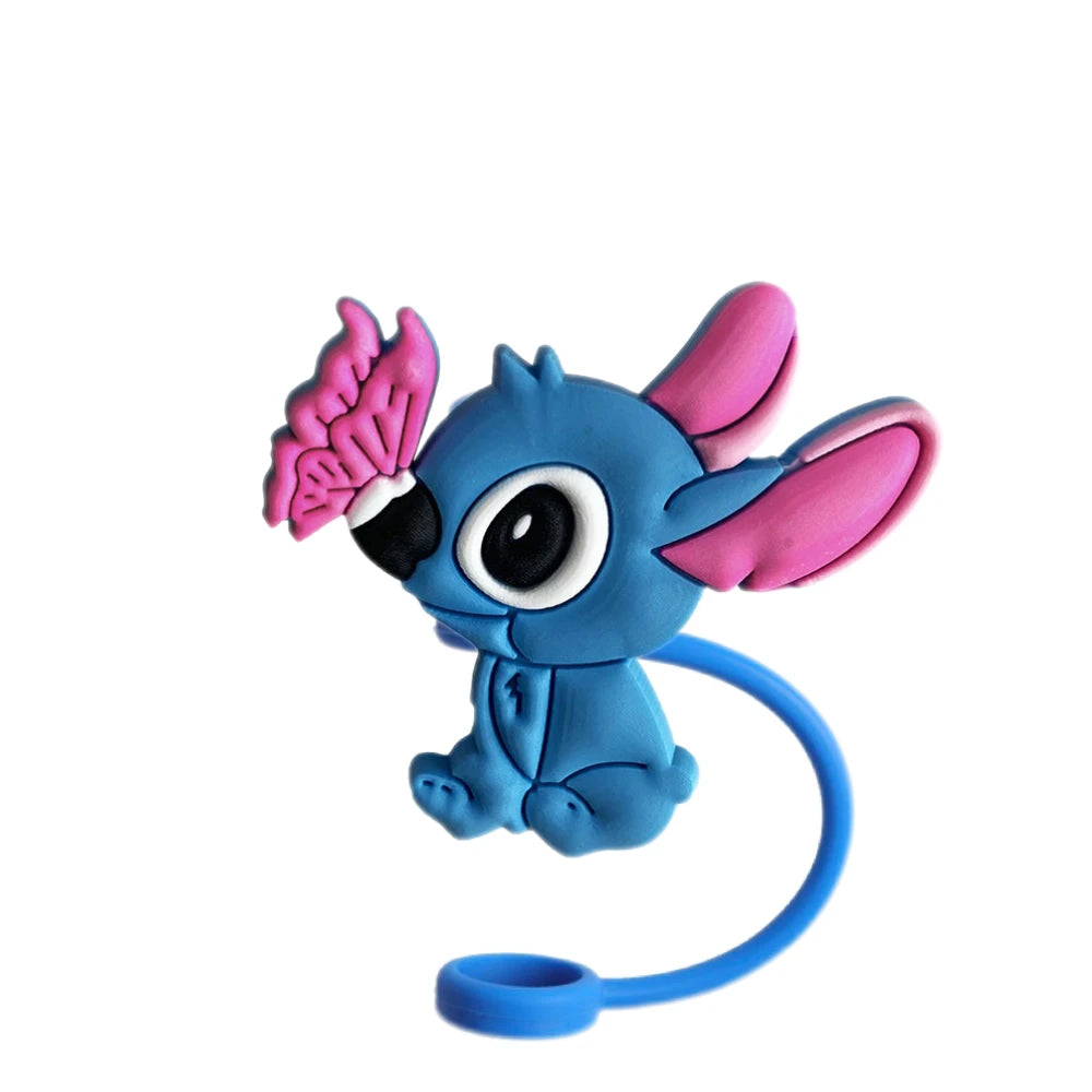 SipCharm™ Stitch Straw Cover – Adorable Silicone Straw Cap for Tumblers