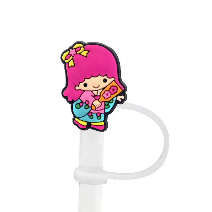 SipCharm™ Sanrio® Series Silicone Straw Cover – Adorable Dust-Proof Topper for 30oz & 40oz Tumblers