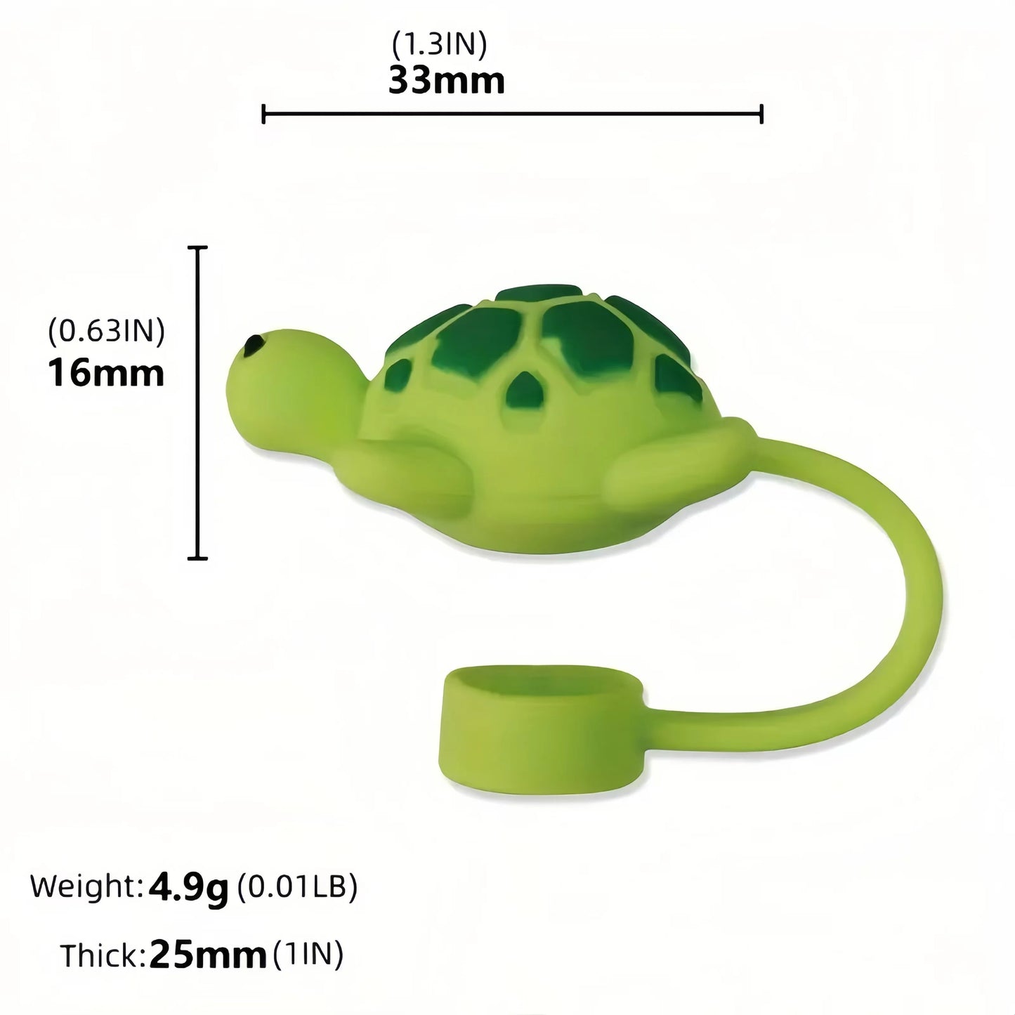 SipCharm™ Ocean Animal Straw Covers – Cute & Functional Silicone Straw Caps for Tumblers