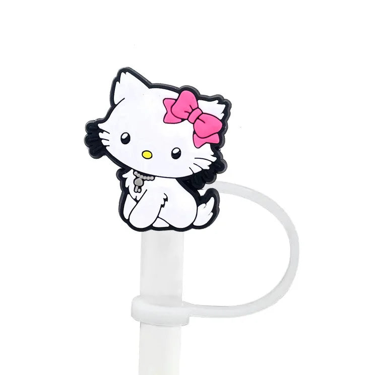 SipCharm™ Sanrio® Series Silicone Straw Cover – Adorable Dust-Proof Topper for 30oz & 40oz Tumblers