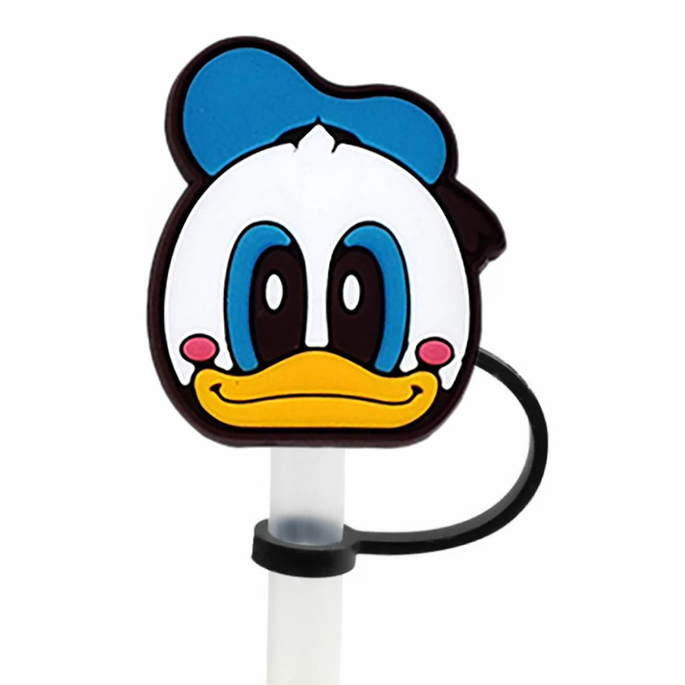 SipCharm™ Disney Doll Straw Cover Cap – 10MM Reusable Splash-Proof Straw Plug