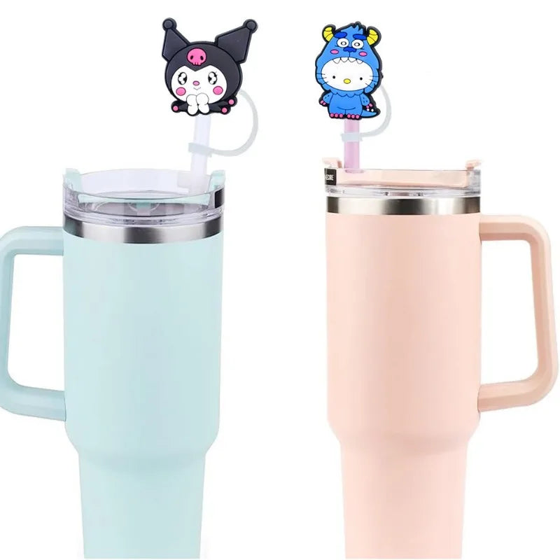 SipCharm™ Sanrio® Series Silicone Straw Cover – Adorable Dust-Proof Topper for 30oz & 40oz Tumblers