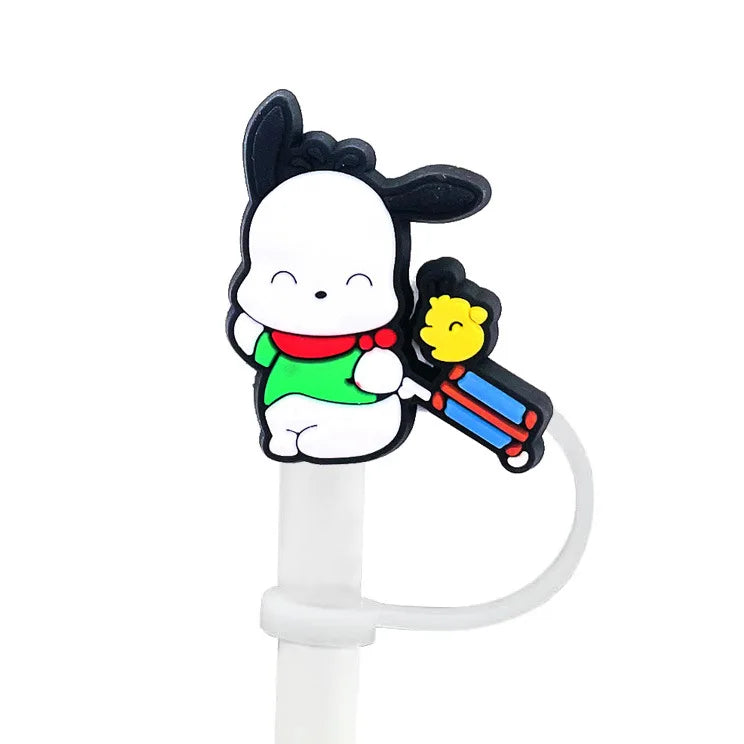 SipCharm™ Sanrio® Series Silicone Straw Cover – Adorable Dust-Proof Topper for 30oz & 40oz Tumblers