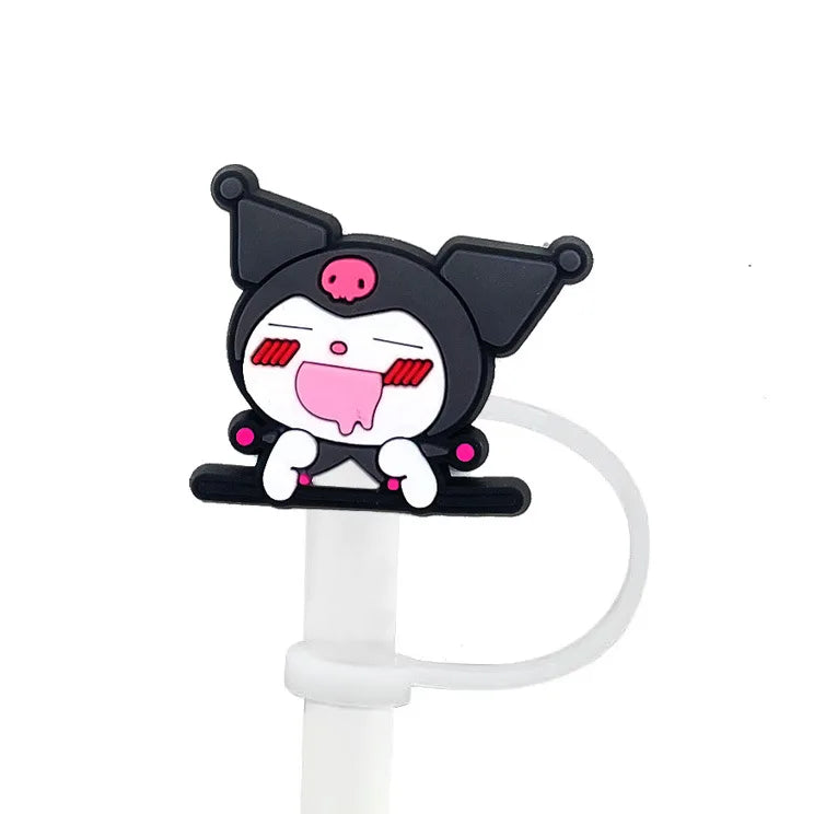 SipCharm™ Sanrio® Series Silicone Straw Cover – Adorable Dust-Proof Topper for 30oz & 40oz Tumblers